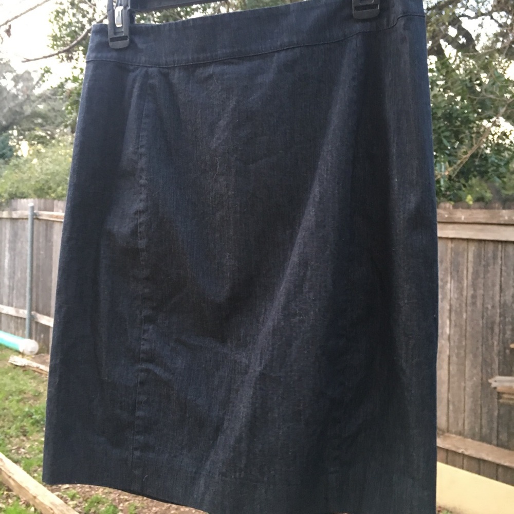Loft Navy Pencil Skirt